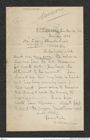 Nachlass Franz Steindachner, Brief von H. K. Morrison an Franz Steindachner (21.01.1883), Inv.Nr. 350.04, Seite 1